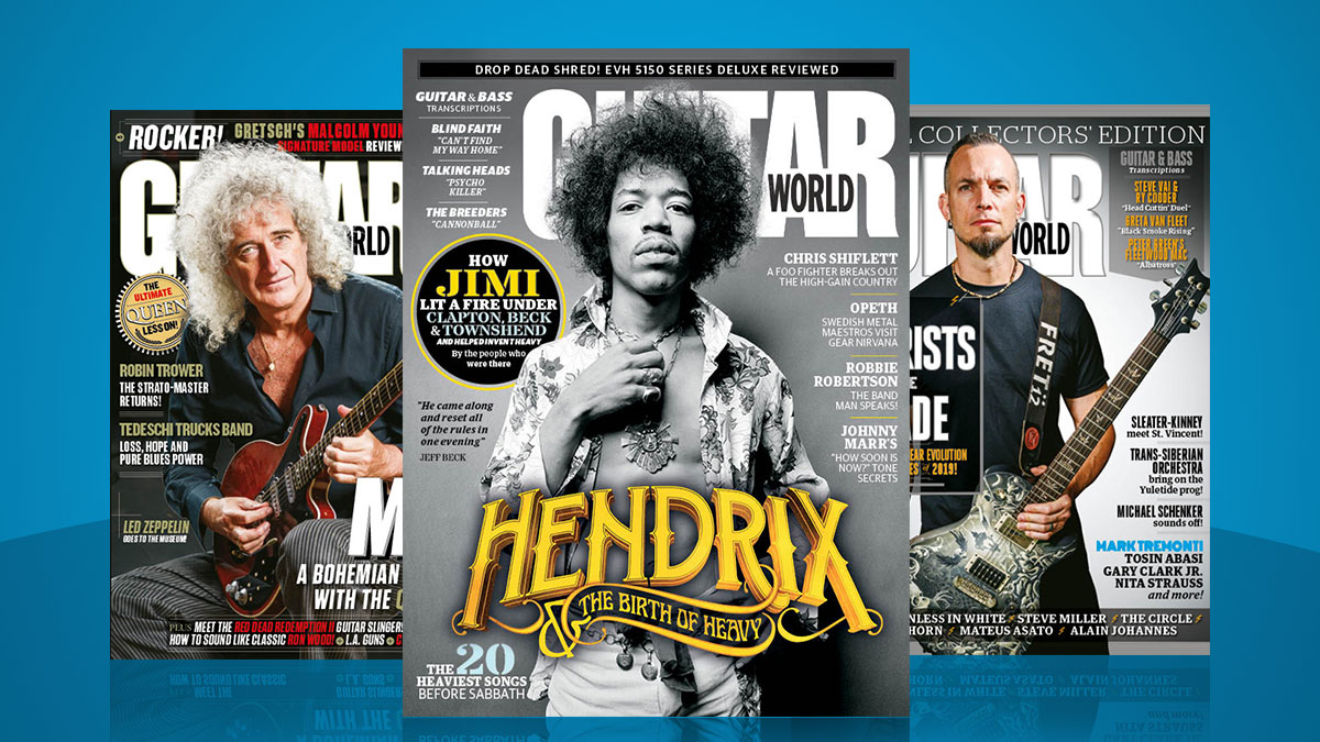 Images of Future&#039;s guitar magazines