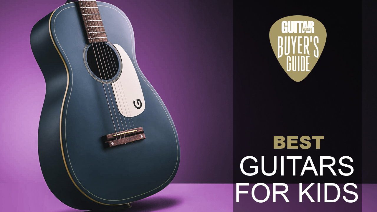 Gretsch G9500 on a pink background